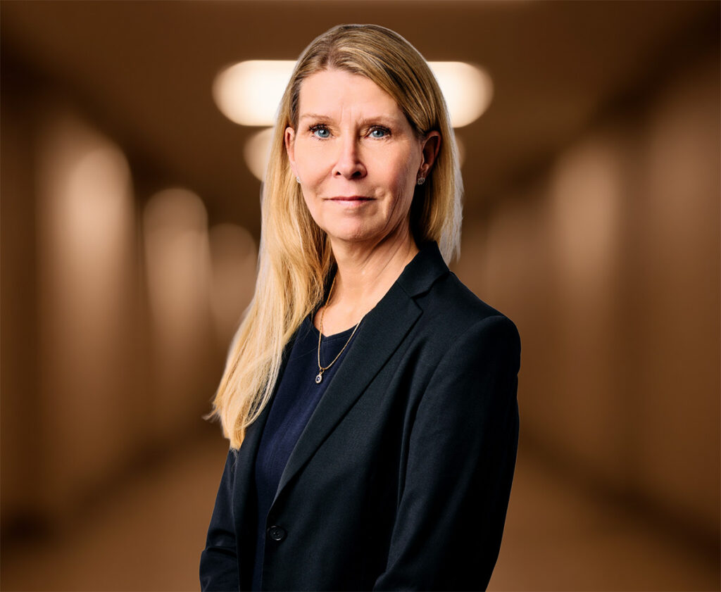 Porträtt av Mia Falk